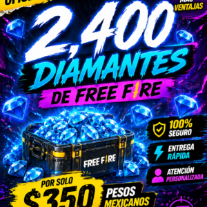 2400 DIAMANTES
